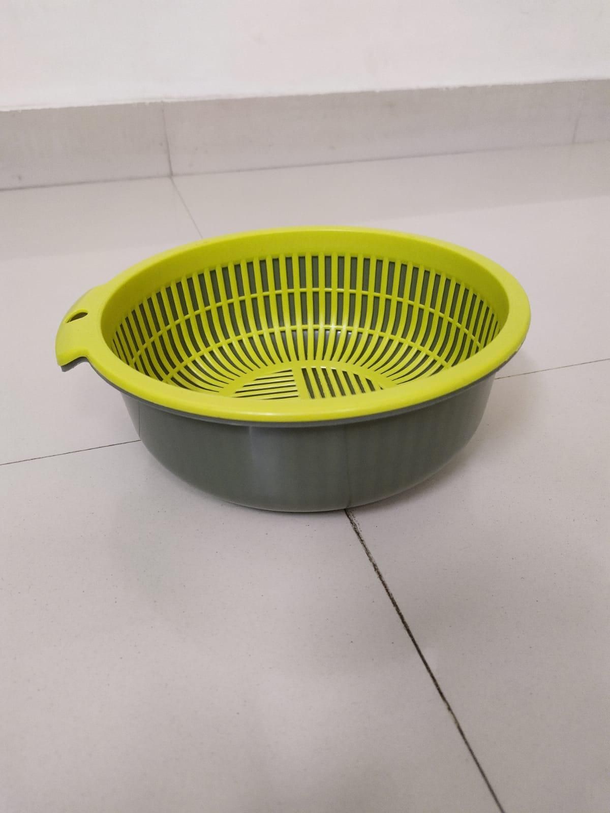 Kitchen Double Layer Drain Basket
