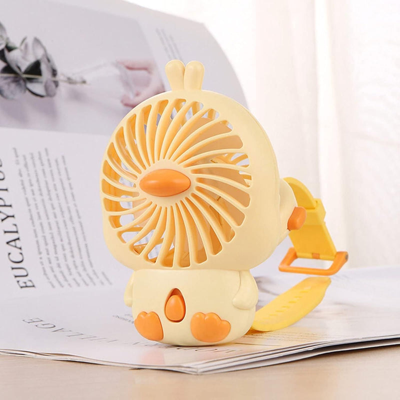Mini Duck Wrist Watch Fan